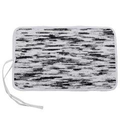 Texture Noir/gris Pen Storage Case (m) by kcreatif