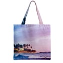 Seascape Zipper Grocery Tote Bag View2