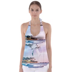 Seascape Babydoll Tankini Top by goljakoff