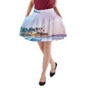 Seascape A-Line Pocket Skirt View1