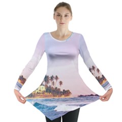 Seascape Long Sleeve Tunic  by goljakoff