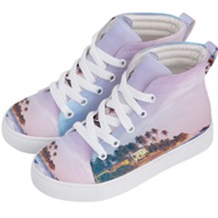 Seascape Kids  Hi-top Skate Sneakers by goljakoff