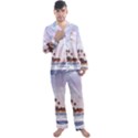 Seascape Men s Long Sleeve Satin Pyjamas Set View1