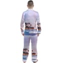 Seascape Men s Long Sleeve Satin Pyjamas Set View2