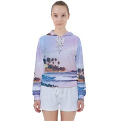 Seascape Women s Tie Up Sweat by goljakoff