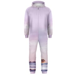 Seascape Sunset Hooded Jumpsuit (men)  by goljakoff