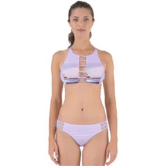 Seascape Sunset Perfectly Cut Out Bikini Set by goljakoff