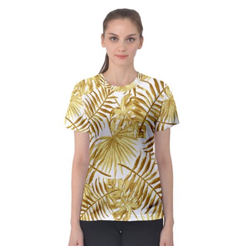 Golden Leaves Women s Sport Mesh Tee by goljakoff