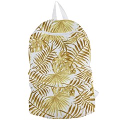 Golden Leaves Foldable Lightweight Backpack by goljakoff