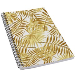 Golden Leaves 5 5  X 8 5  Notebook by goljakoff