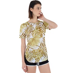 Golden Leaves Perpetual Short Sleeve T-shirt by goljakoff