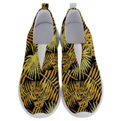 Gold Leaves No Lace Lightweight Shoes by goljakoff