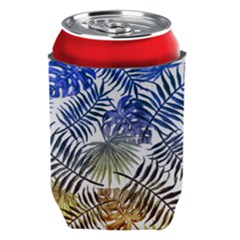 Blue And Yellow Tropical Leaves Can Holder by goljakoff