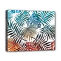 Blue tropical leaves Canvas 10  x 8  (Stretched) View1