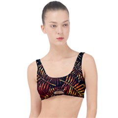 Tropical Leaves The Little Details Bikini Top