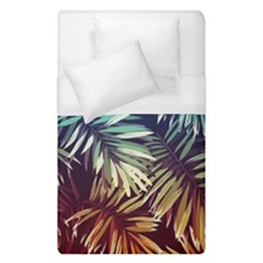 Tropic Leaves Duvet Cover (single Size) by goljakoff