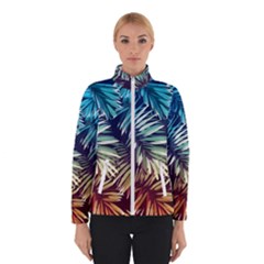 Tropic Leaves Winter Jacket by goljakoff