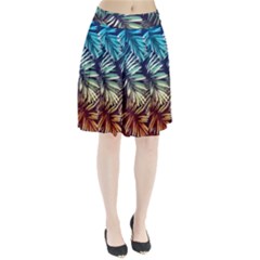 Tropic Leaves Pleated Skirt by goljakoff