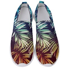 Tropic Leaves Men s Slip On Sneakers by goljakoff