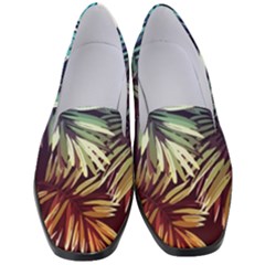 Tropic Leaves Women s Classic Loafer Heels by goljakoff