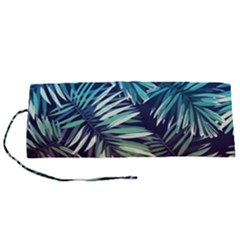 Tropic Leaves Roll Up Canvas Pencil Holder (s) by goljakoff