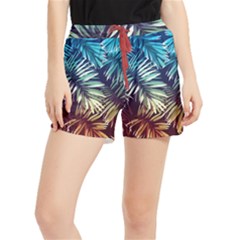 Tropic Leaves Runner Shorts by goljakoff