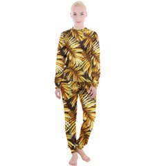 Golden Leaves Women s Lounge Set by goljakoff