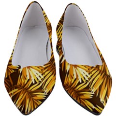 Golden Leaves Women s Block Heels  by goljakoff