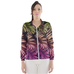 Purple Leaves Women s Windbreaker by goljakoff