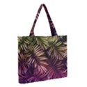 Purple leaves Medium Tote Bag View2