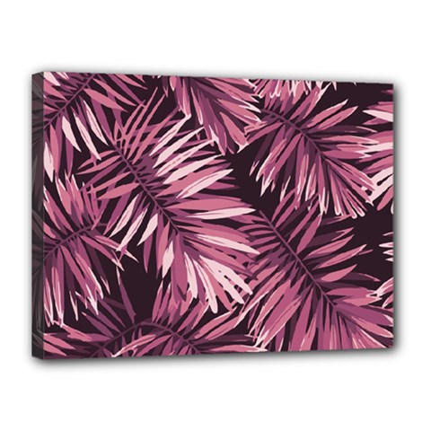 Rose Leaves Canvas 16  X 12  (stretched) by goljakoff