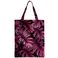 Rose Leaves Zipper Classic Tote Bag by goljakoff