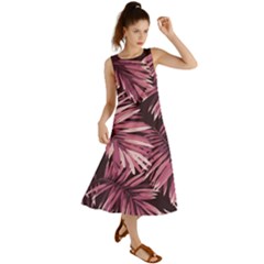 Rose Leaves Summer Maxi Dress by goljakoff