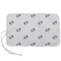 American Football Ball Motif Print Pattern Pen Storage Case (S) View1