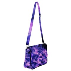 Plasma Hug Shoulder Bag With Back Zipper by MRNStudios