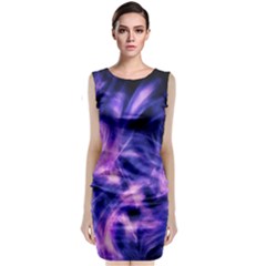 Plasma Hug Classic Sleeveless Midi Dress by MRNStudios