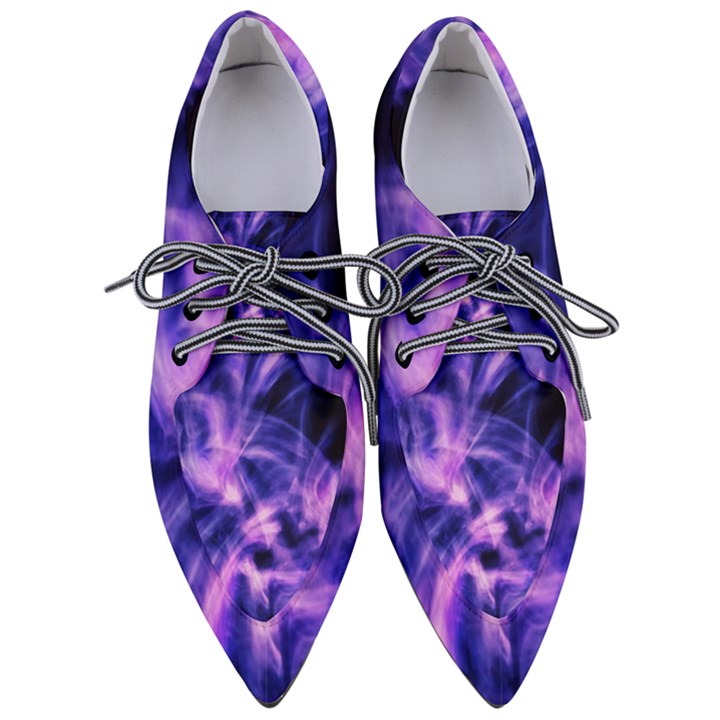 Plasma Hug Pointed Oxford Shoes