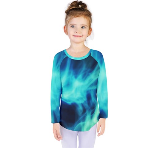 Glow Bomb  Kids  Long Sleeve Tee by MRNStudios