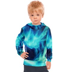 Glow Bomb  Kids  Hooded Pullover by MRNStudios