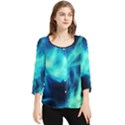 Glow Bomb  Chiffon Quarter Sleeve Blouse View1