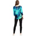 Glow Bomb  Chiffon Quarter Sleeve Blouse View2