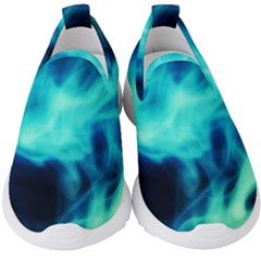 Glow Bomb  Kids  Slip On Sneakers by MRNStudios