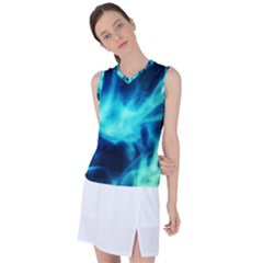 Glow Bomb  Women s Sleeveless Sports Top by MRNStudios