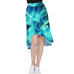 Glow Bomb  Frill Hi Low Chiffon Skirt by MRNStudios