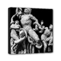 Laocoon Sculpture Over Black Mini Canvas 6  x 6  (Stretched) View1