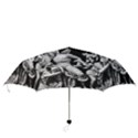 Laocoon Sculpture Over Black Folding Umbrellas View3