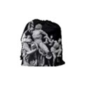 Laocoon Sculpture Over Black Drawstring Pouch (Medium) View2