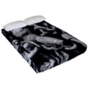 Laocoon Sculpture Over Black Fitted Sheet (Queen Size) View2