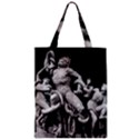 Laocoon Sculpture Over Black Zipper Classic Tote Bag View1