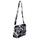 Laocoon Sculpture Over Black Shoulder Bag with Back Zipper View1